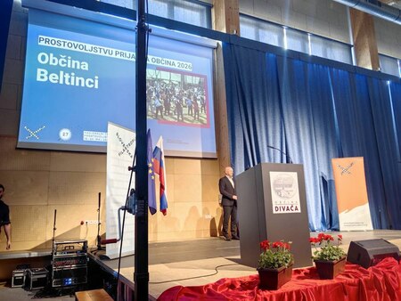 Občina Beltinci prejemnica naziva Prostovoljstvu prijazna občina